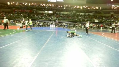 128 lbs Round Of 16 - Mason Pierce, Randolph vs Tristen Hepburn, Long Branch