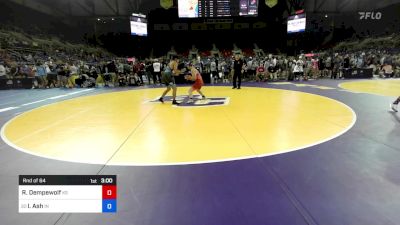 120 lbs Rnd Of 64 - Ryder Dempewolf, KS vs Isaac Ash, IN