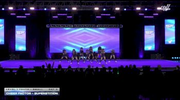 CheerFactor - Superstition [2026 L1 Youth - Small Day 3] 2026 Spirit Fest Grand Nationals