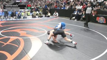 1st Place Match - Cruzer Dominguez, Creighton Prep vs Mathysin Marco, Lincoln East