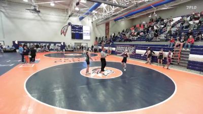 157 lbs Quarterfinal - Caleb Berg, Decatur Unity Christian vs Jaxon Klaus, Eureka