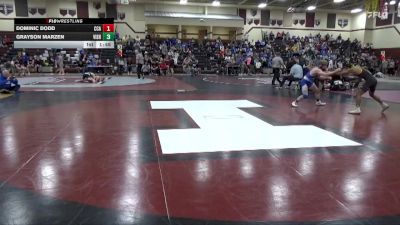 JV-7 lbs Round 3 - Dominic Dodd, Clear Creek-Amana vs Grayson Marzen, Vinton-Shellsburg