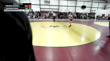 138 lbs Cons. Round 2 - LaShawn Duran, Carbon vs Simoron Wardell, Morgan