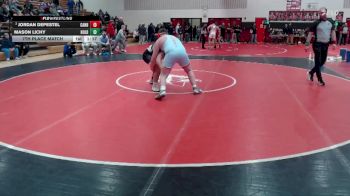 285 lbs 7th Place Match - Jordan DePestel, Canby vs Mason Lichy, Holdingford