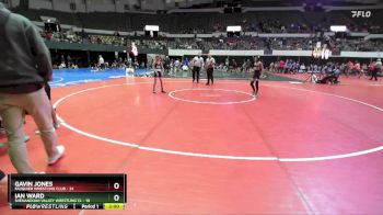 National 3-5 72 Champ. Round 1 - Ian Ward, Shenandoah Valley Wrestling Cl vs Gavin Jones, Fauquier Wrestling Club