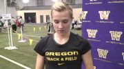 Brianne Theisen (Oregon - Collegiate Record 4507 pentathlon) at 2011 UW Invitational