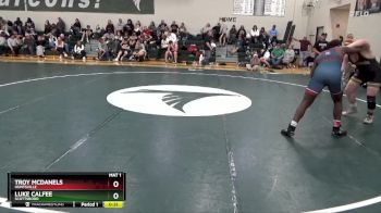 215 lbs Cons. Round 3 - Luke Calfee, Scottsboro vs Troy Mcdanels, Huntsville