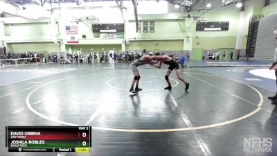 113 lbs Champ. Round 1 - David Urbina, SAN PEDRO vs Joshua Robles, EAGLE ROCK