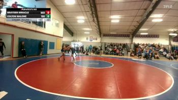 157 lbs Champ. Round 1 - Colton Malone, Thunder Basin High School vs Brayden Miracle, Natrona County