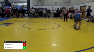 172 lbs Consy 5 - Jacob Weaver, Central Mountain vs Mitch Bivona, Southern Regional-NJ