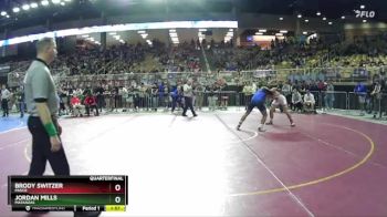 190 2A Quarterfinal - Jordan Mills, Matanzas vs Brody Switzer, Pasco