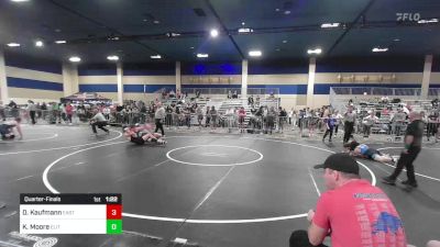 190 lbs Quarterfinal - Delton Kaufmann, East Valley WC vs Kaden Moore, Elite Wrestling