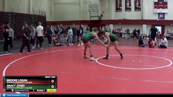 155 lbs Cons. Semi - Brooke Logan, Umpqua Community College vs Gracy Jones, Umpqua Community College