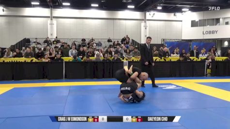 Craig J W Edmondson vs Daeyeon Cho 2024 World IBJJF Jiu-Jitsu No-Gi Championship