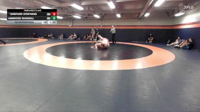 175 lbs Quarterfinal - Shepard Stephens, Sanderson Wrestling Academy vs Ambrose Wandell, Aviator Wrestling Academy