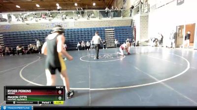 120 lbs Round 5 - Mason Otts, Fighting Squirrels vs Ryder Perkins, Weiser