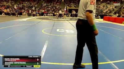 215-2A/1A Cons. Round 3 - Nate McDaniel, Stephen Decatur vs Shaheed Armstrong, Parkside