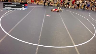 135 lbs Champ. Round 4 - Lane Werner, Pursuit Wrestling vs Ethan Litecky, Coon Rapids Mat Bandits