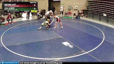 2nd Place Match - Decker Lott, Morgan Wrestling Club vs Max Huber, Delta Wrestling Club