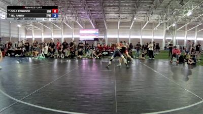 144 lbs Champ. Round 3 - Cole Fenwick, Utah vs Tel Parry, Star Valley Wrestling Club