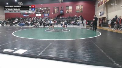 160 lbs Semifinal - Stella Steigler, King University vs Chaniah Bernier, Frostburg State