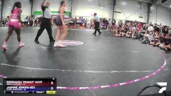 138 lbs Round 1 (3 Team) - Jasmine Jenkins-Bey, Storm Wrestling vs Esperanza `Peanut` Huitron, Fierce & Scrappy