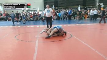 141 lbs Semifinal - Innocenzo Visceglia, All I See Is Gold Academy - MSC vs Dylan Collins, Estebuilt WC - MSC