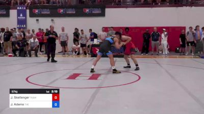 67 kg Rr Rnd 1 - Jadon Skellenger, Team Idaho Wrestling Club vs Joel Adams, The Best Wrestler