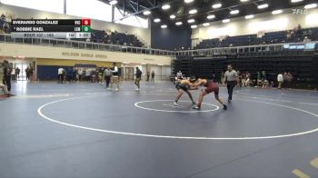 165 lbs Cons. Round 2 - Everardo Gonzalez, Victor Valley College vs Robbie Rael, Lemoore College