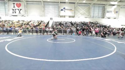 76 lbs 5th Place Match - Buster Barbato, District 3 Wrestling vs Trey Milner, Fulton Wrestling