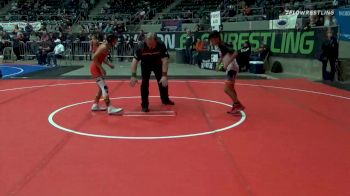 70 lbs Consolation - Carlos Melgoza, Team Selma vs Isiah Estrada, Socorro Warrior Junior