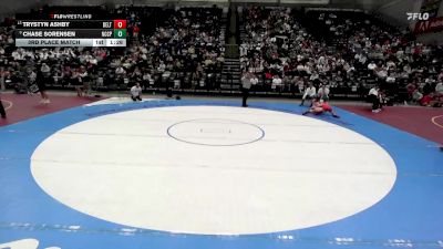 3A 113 lbs 3rd Place Match - Chase Sorensen, North Sanpete vs Trystyn Ashby, Delta