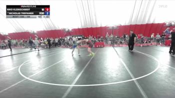 190 lbs Cons. Round 4 - Niko Kleinschmidt, Weigh-in Club vs Nicholas Trepanier, Fox Valley Elite Wrestling Club