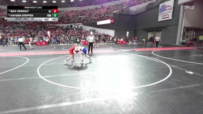 87 lbs Cons. Round 4 - Max Kenealy, Slinger vs Hayden Steffes, Mineral Point Wrestling Club