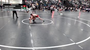 120 lbs Champ. Round 1 - Grant Anderson, Oberlin Wrestling Club vs Wyatt Forney, Southern