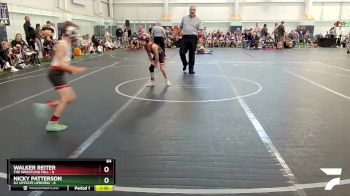 64 lbs Round 2 (8 Team) - Walker Reiter, The Wrestling Mill vs Nicky Patterson, U2 Upstate Uprising