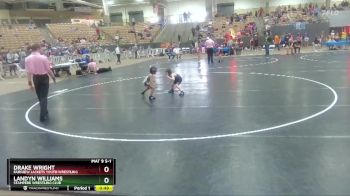 45 lbs Cons. Round 3 - Landyn Williams, Stampede Wrestling Club vs Drake Wright, Fairview Jackets Youth Wrestling