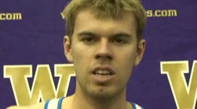 Phillip MacQuitty (UCLA) after the mile at the 2011 UW Invitational