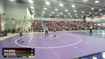125 lbs Cons. Round 3 - Zach Wright, San Francisco State vs Rhys Sellers, New Mexico Highlands