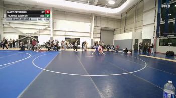 130 lbs Champ. Round 2 - Mary Peterson, Cedar Valley vs Lainee Sawyer, Panguitch