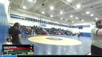 126 lbs 3rd Place Match - Chad Busching, Okanogan vs Cason Cox, Warden