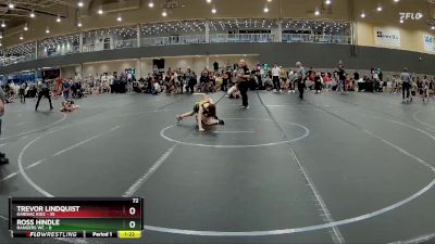 72 lbs Round 1 - Trevor Lindquist, Kardiac Kidz vs Ross Hindle, Rangers WC