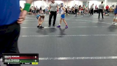 80 lbs Round 1 - Gracie Morgan, Trinity vs Grace Pearson, Downingtown Thunder