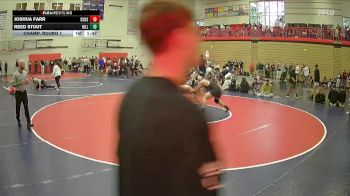 157 lbs Champ. Round 1 - Joshua Farr, Sunset vs Reed Stout, Hillsboro