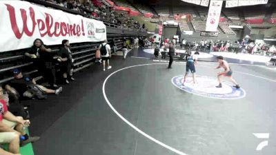 175 lbs Cons. Round 2 - Nathaniel Domiguez, Pacifica High School Wrestling vs Lucas Valdez, South San Francisco Gator WC