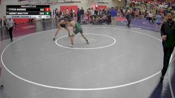 132 lbs Champ. Round 3 - Aziret Bakytov, Edmonds-Woodway vs Tytus Hardee, Sweet Home
