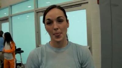 Erica Moore after 800 PR at 2011 Penn State National