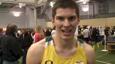 David Klech (Oregon) 2nd place in the Hep at the 2011 UW Invitational