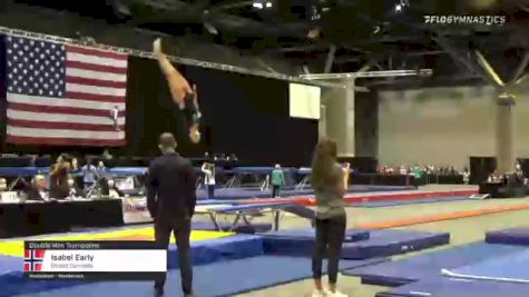 Isabel Early - Double Mini Trampoline, Desert Gymcats - 2021 USA Gymnastics Championships