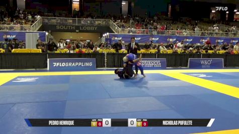 NICHOLAS PUFULETE vs PEDRO HENRIQUE 2026 Pan Kids Jiu-Jitsu IBJJF Championship